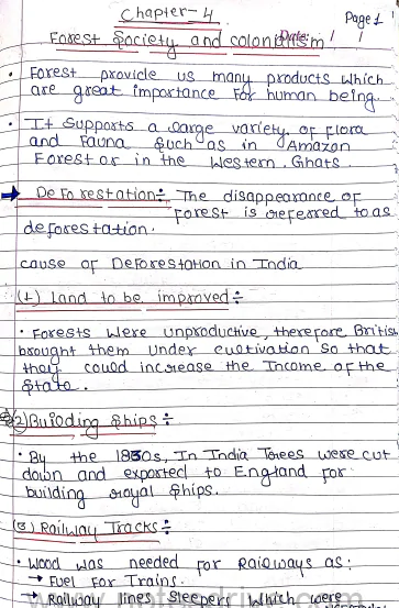 Class 9 History all chapters handwritten notes free pdf download 2023 - Image 2