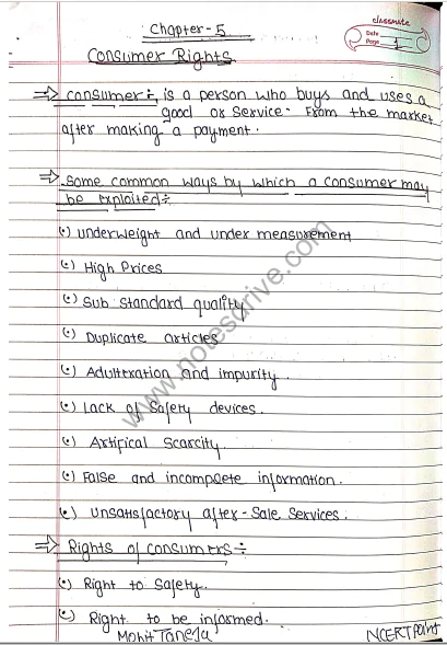Class 10 Economics all chapters handwritten notes pdf download 2023 - Image 2