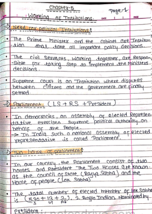 Class 9 Civics all chapters handwritten notes free pdf download 2023 - Image 3