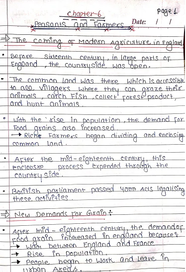 Class 9 History all chapters handwritten notes free pdf download 2023 - Image 4