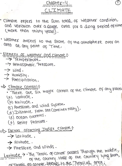 Class 9 Geography all chapters handwritten notes free pdf download 2023 - Image 4
