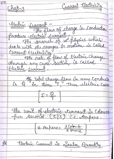 Class 12 Physics all chapters handwritten notes free pdf download 2023 - Image 2