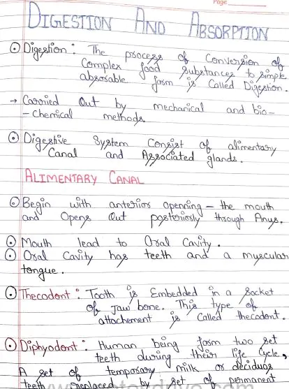 Class 11 Biology all chapters handwritten notes pdf download 2023 - Image 4
