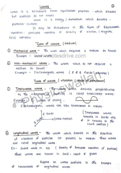 Class 11 Physics all chapters handwritten notes pdf download 2023 - Image 4