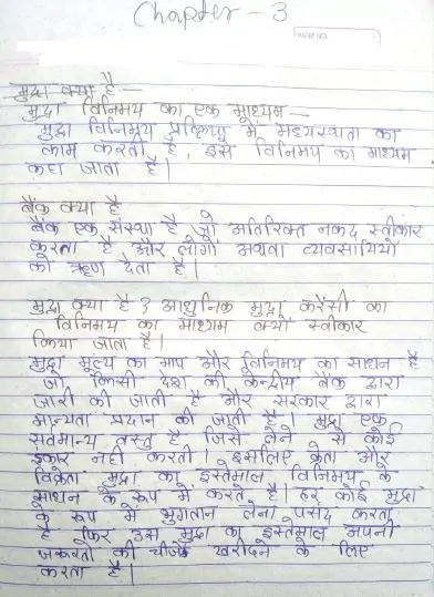 Class 10 सामाजिक विज्ञान आर्थशास्त्र all chapters handwritten notes in hindi pdf download - Image 4