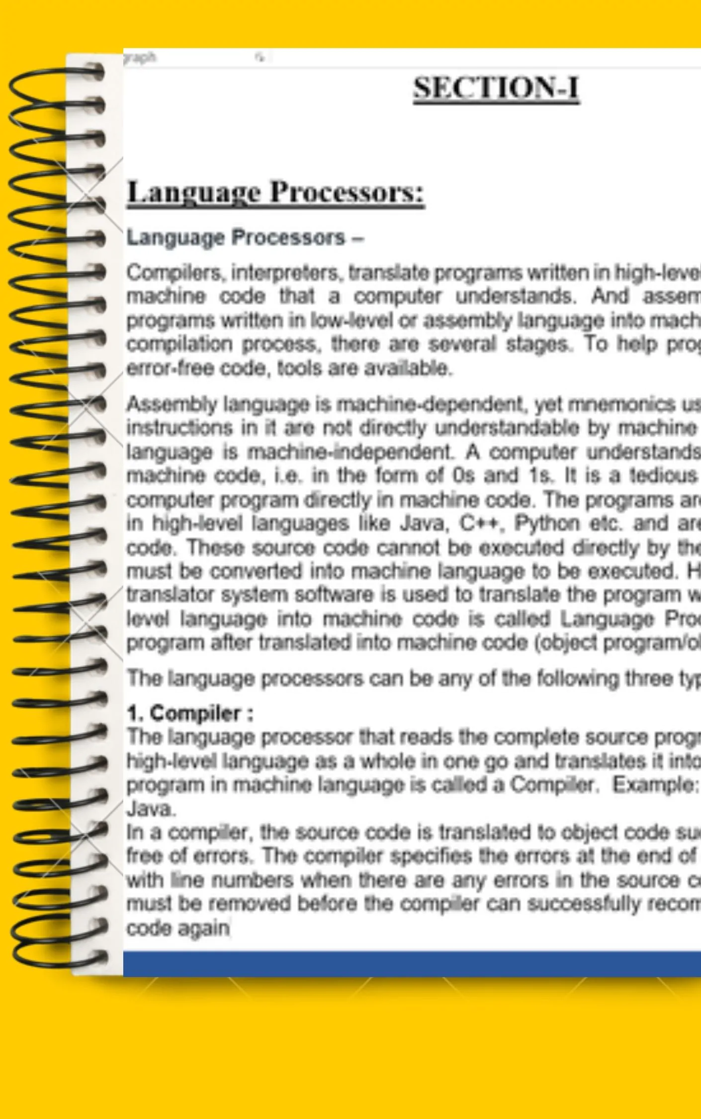 Maharshi Dayanand University | B.E/B.Tech 6th Semester Compiler Design Notes PDF - Complete Printable Notes - Image 3