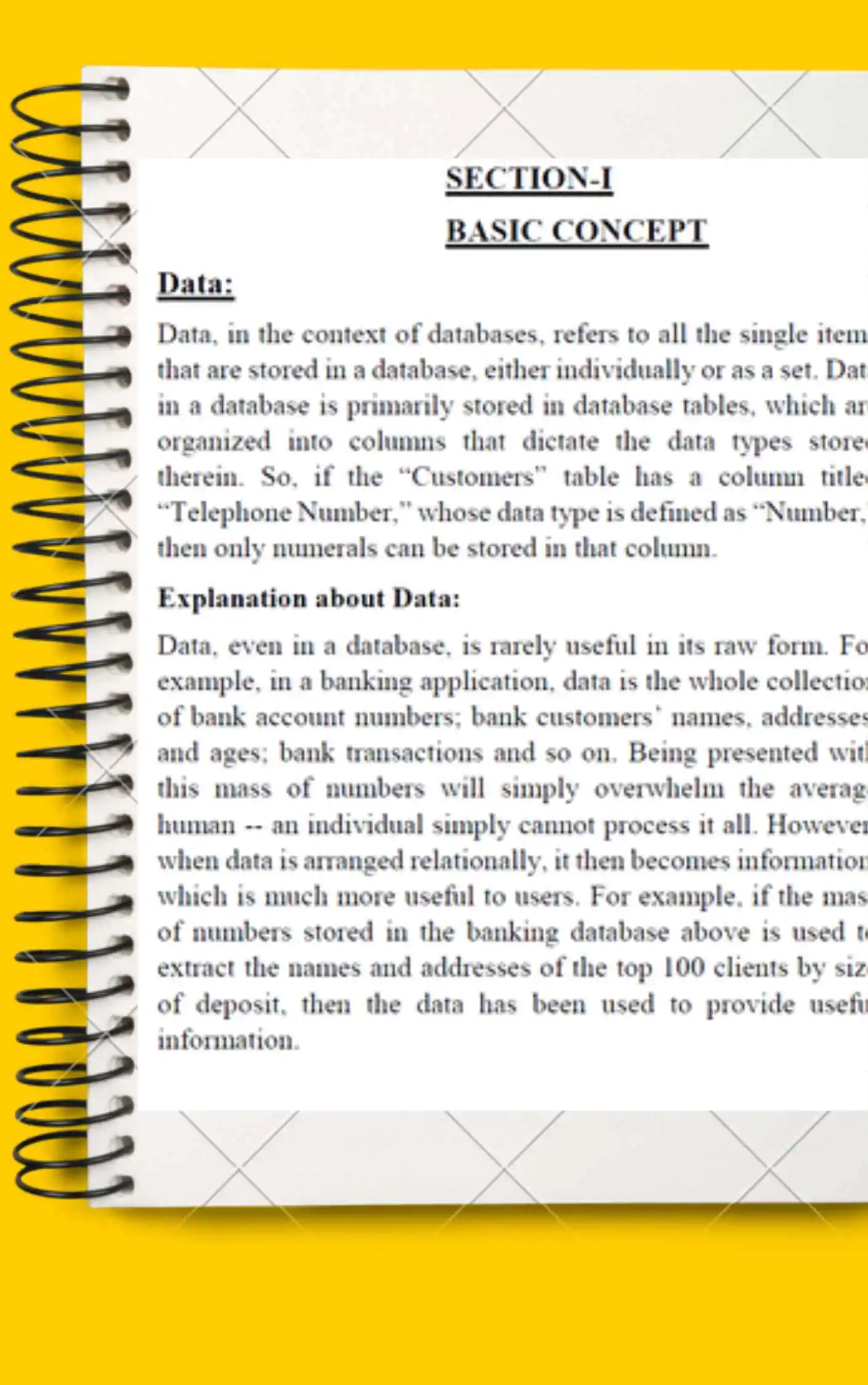 Maharshi Dayanand University | BCA 3rd Semester Database Management System Notes PDF - Complete Printable Notes - Image 3