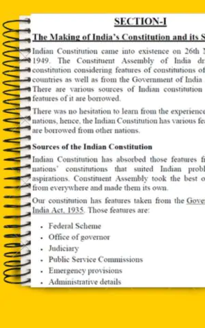 Maharshi Dayanand University| BA 3rd Semester Public Administration Notes PDF - Complete Printable Notes - Image 3