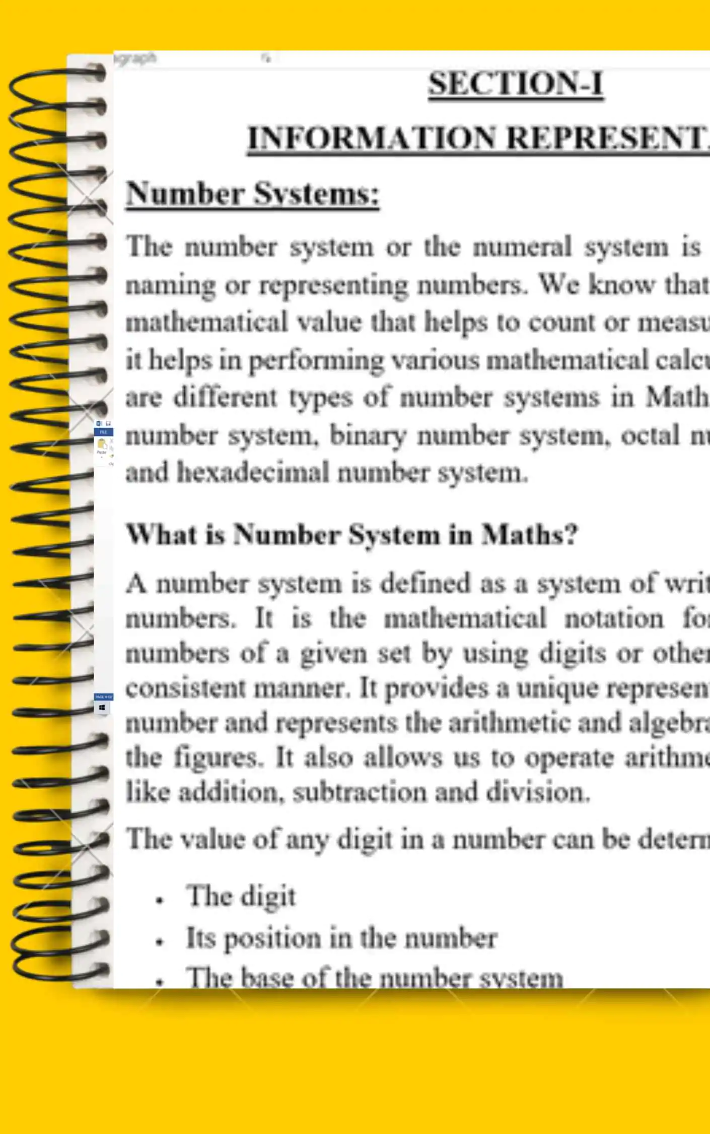 Maharshi Dayanand University | BCA 1st Semester Logical Organization of Computers-1 Notes PDF - Complete Printable Notes - Image 3