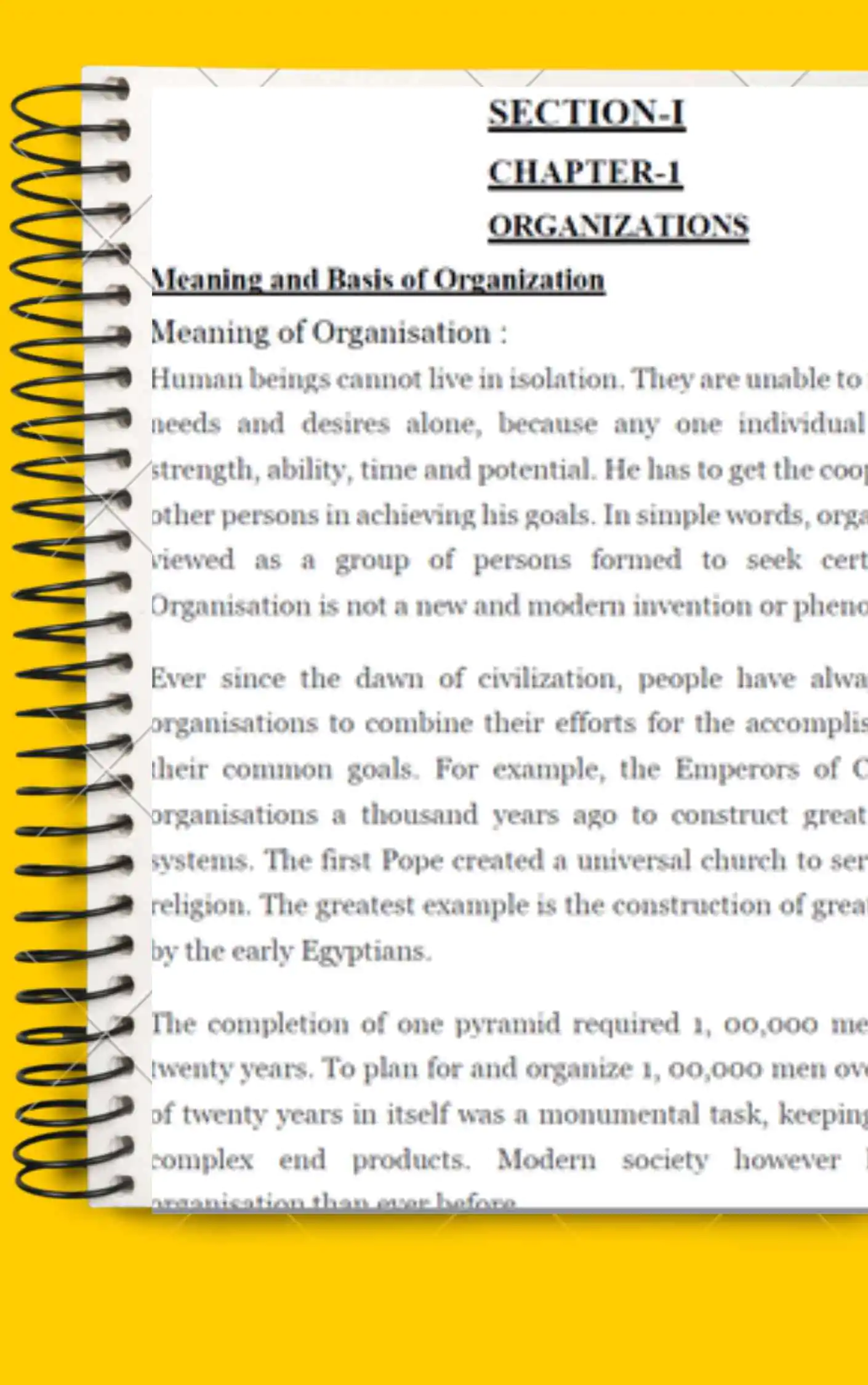 BA 1st Semester Public Administration Notes PDF - Complete Printable Notes - Image 3