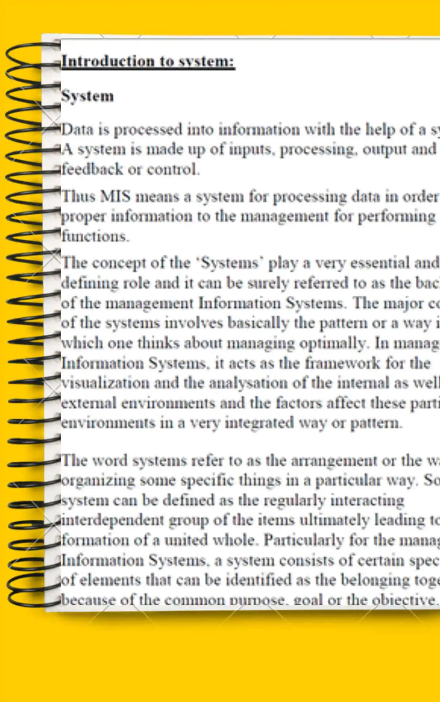 Maharshi Dayanand University | BCA 5th Semester Management Information System Notes PDF - Complete Printable Notes - Image 3