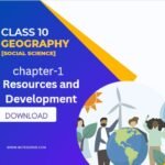 class 10 Geography