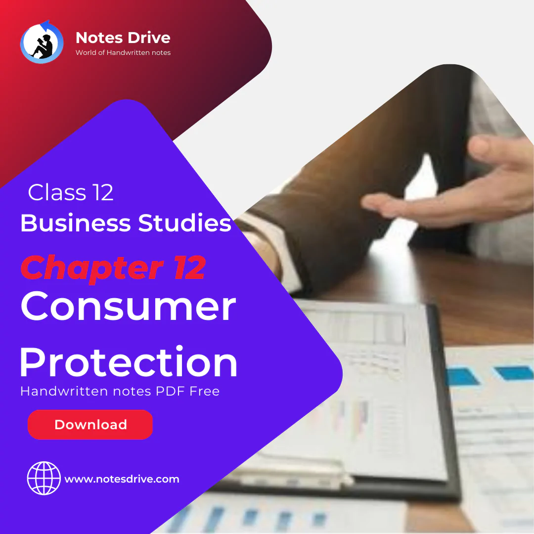 Class 12 Business Studies Handwritten notes