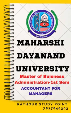 Accountant for Manager