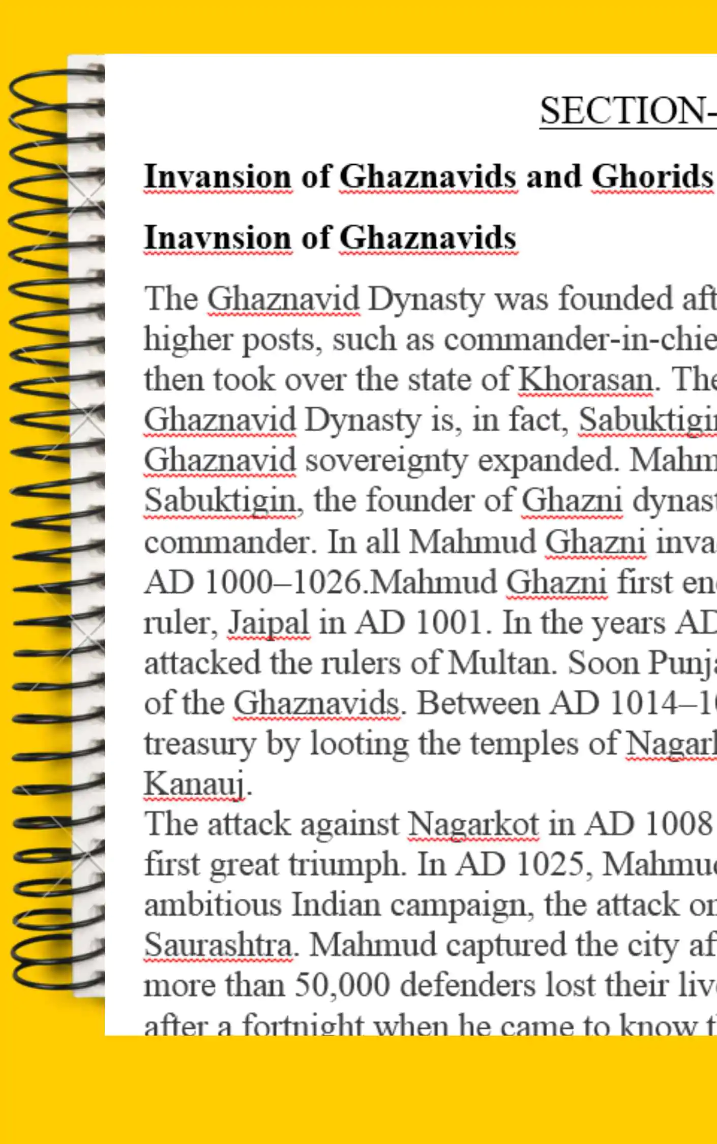 Maharshi Dayanand University | History notes for BA 2nd Sem in English - Complete Printable Notes - Image 3