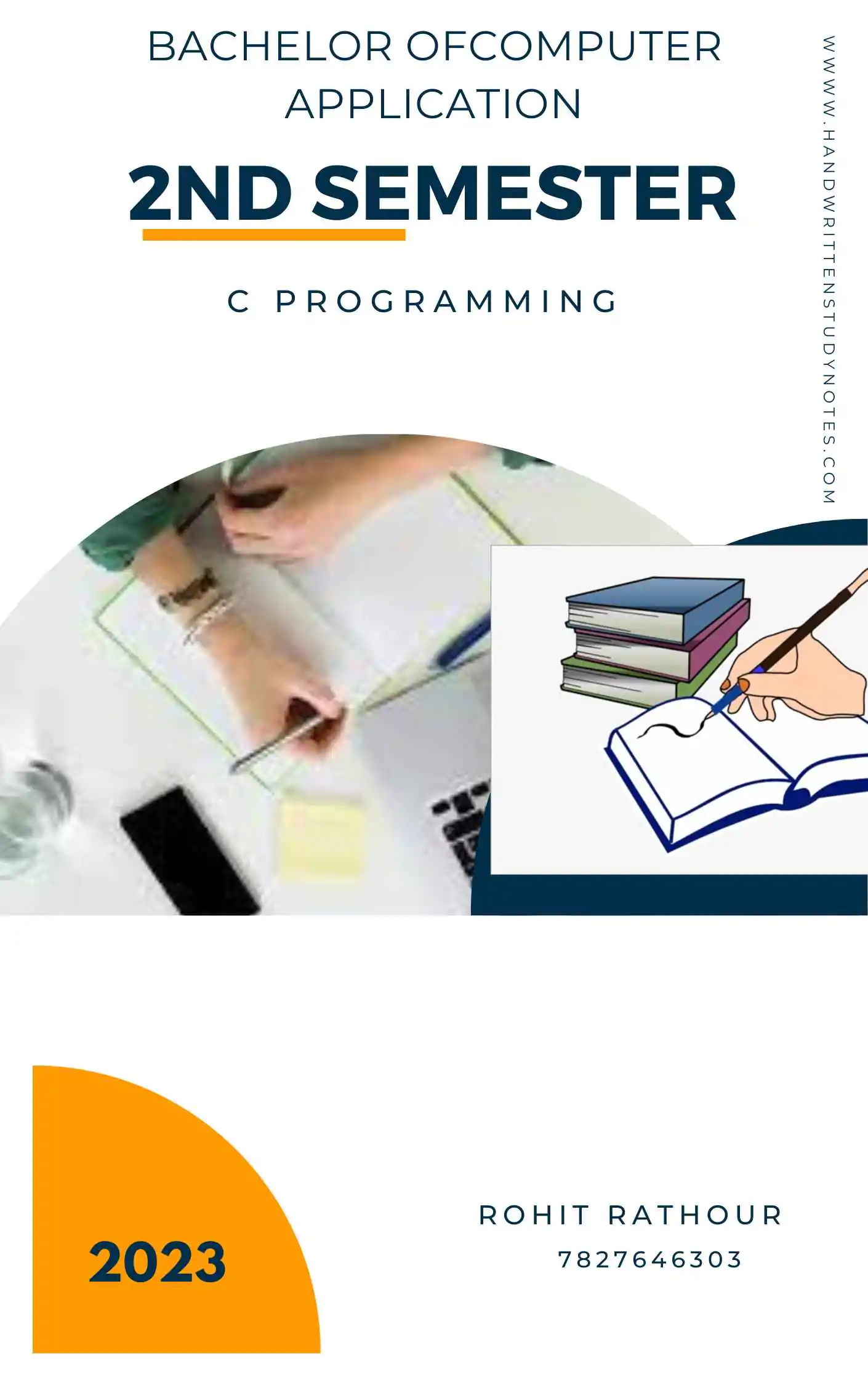 Maharshi Dayanand University | BCA 2nd Semester C Programing Notes in English - Complete Printable Notes