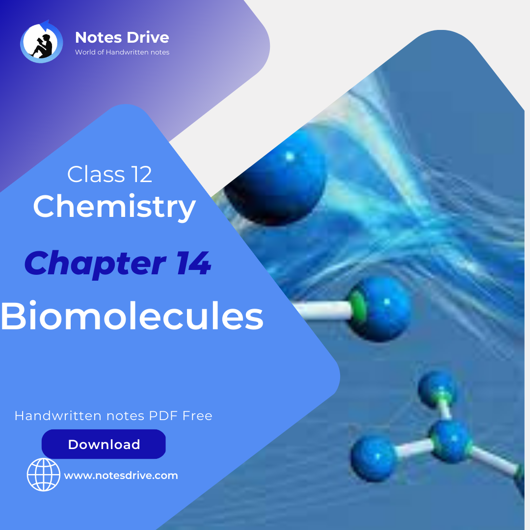 class-12-chemistry-chapter-14-biomolecules-handwritten-notes-pdf