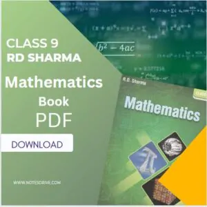 Class 9 RD sharma book pdf