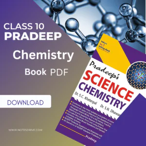 Class 10 Pradeep Chemistry