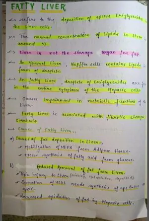 Mbbs handwritten notes