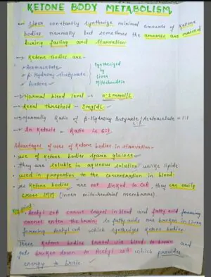 Mbbs handwritten notes