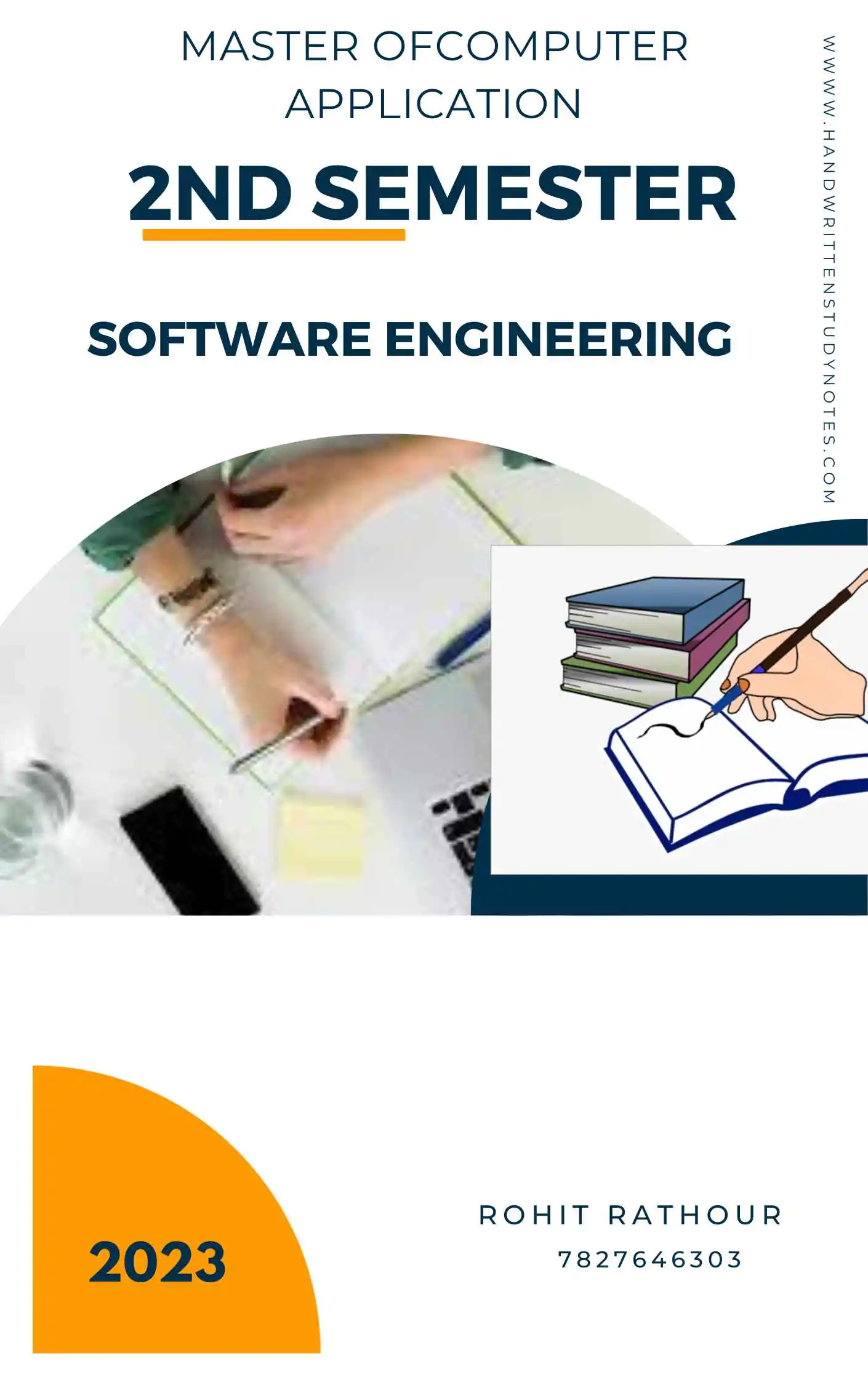 Maharshi Dayanand University | MCA 2nd Semester Software Engineering Notes in English - Complete Printable Notes