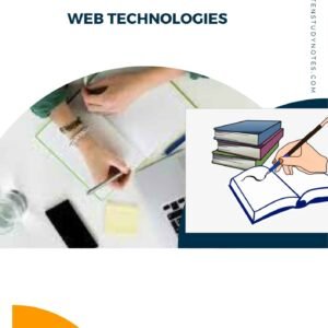 mca 2nd semester web technologies notes