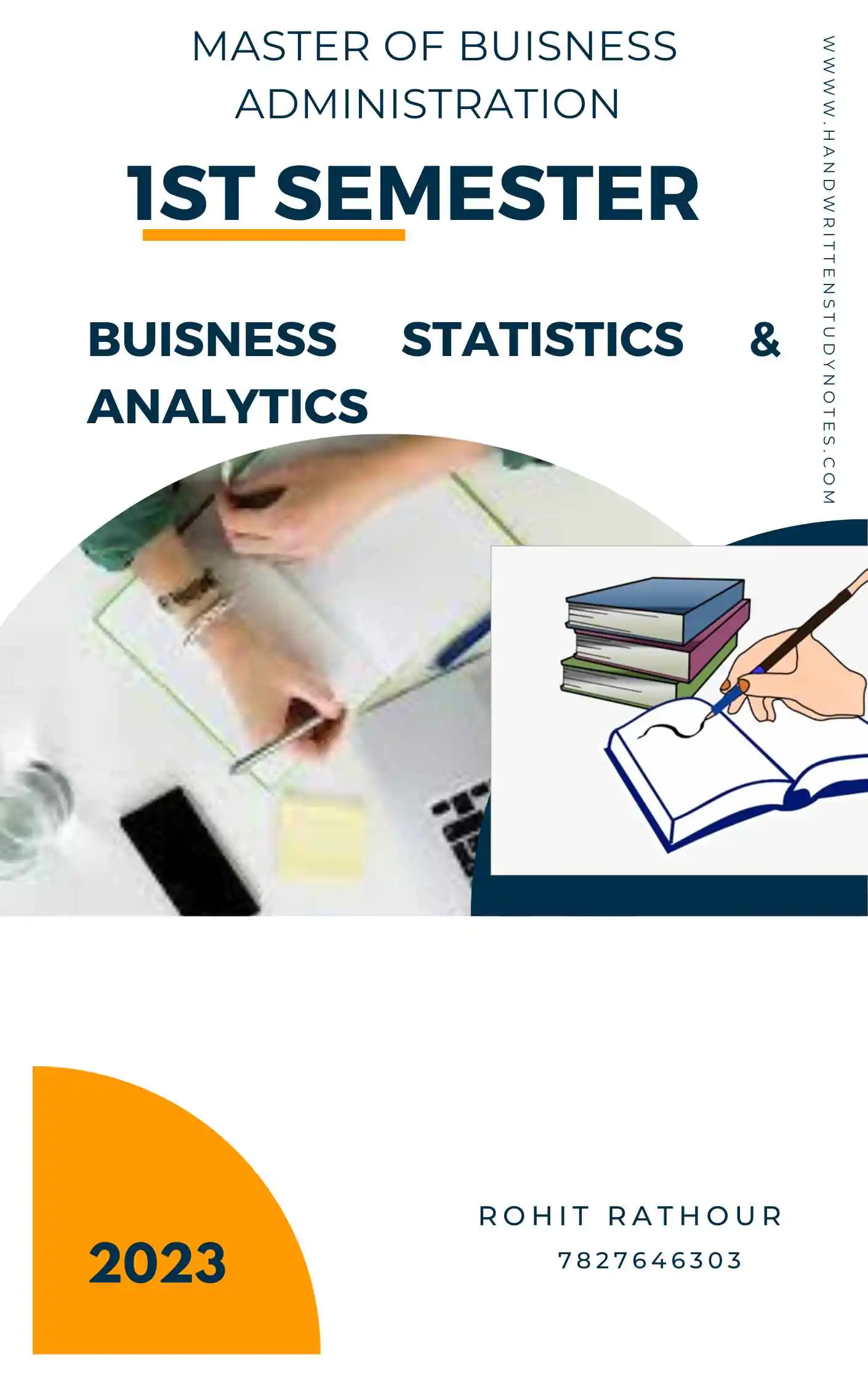 Maharshi Dayanand University | MBA 1st Semester Business Statistics & Analytics Notes PDF - Complete Printable Notes Notes PDF - Complete Printable Notes