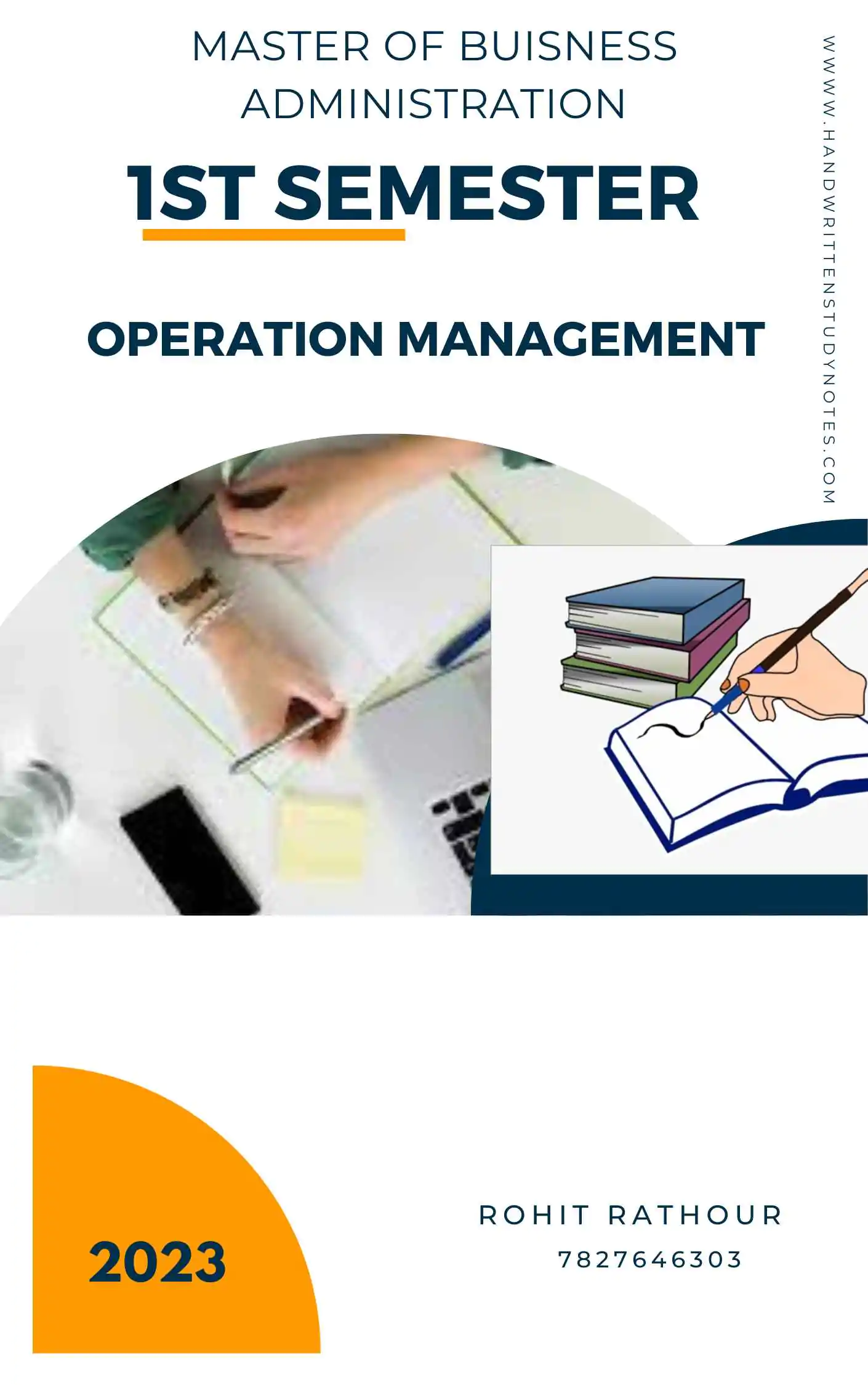 Maharshi Dayanand University | MBA 1st Semester Operation Management Notes PDF - Complete Printable Notes Notes PDF - Complete Printable Notes