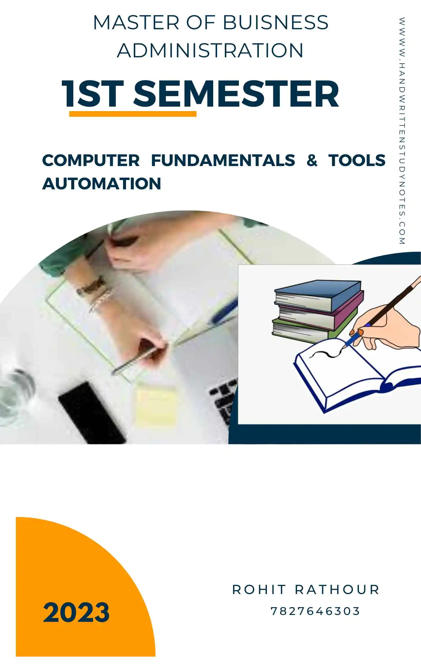 Maharshi Dayanand University | MBA 1st Semester Computer Fundamental & Automation Tools Notes PDF - Complete Printable Notes Notes PDF - Complete Printable Notes