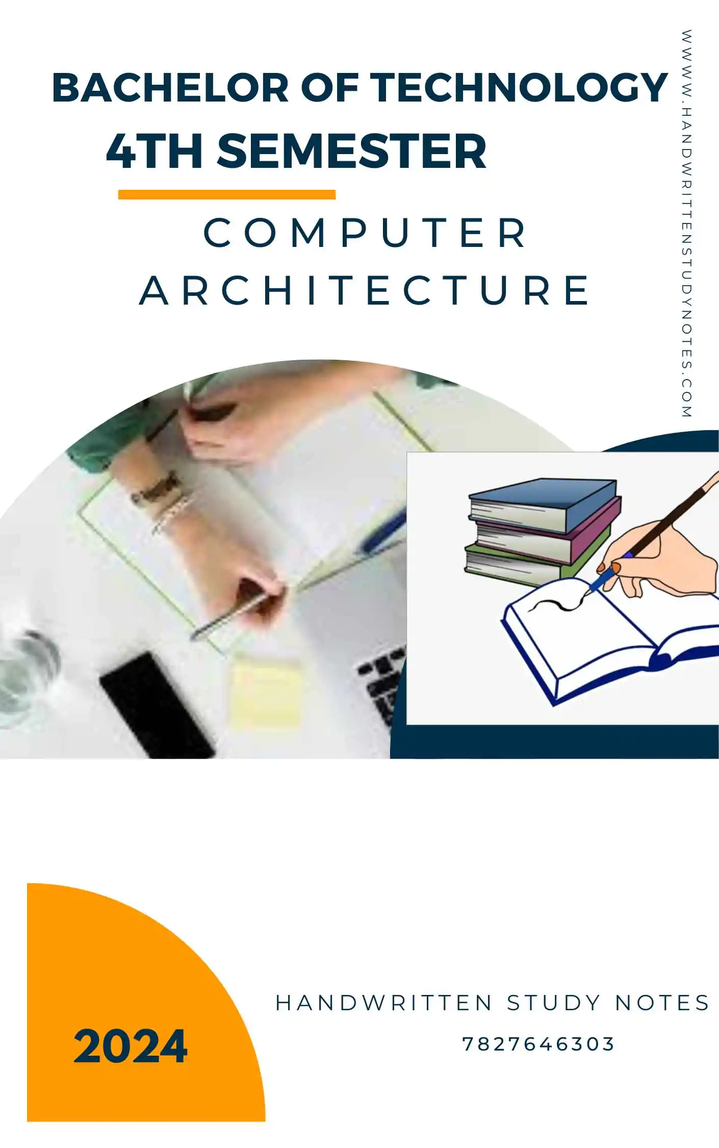 Maharshi Dayanand University | B.tech 4th Semester Computer Architecture & Organization Notes PDF - Complete Printable Notes PDF