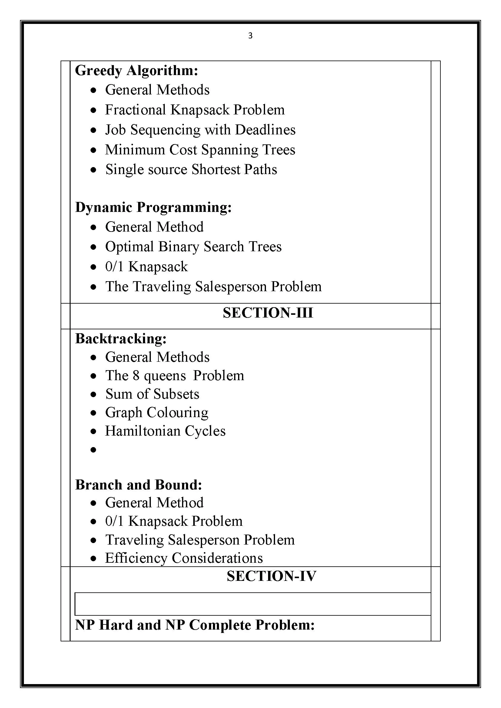 Maharshi Dayanand University | B.Tech 4th Semester Design and Analysis of Algorithm Printed Notes ( with Spiral Binding ) - Image 3
