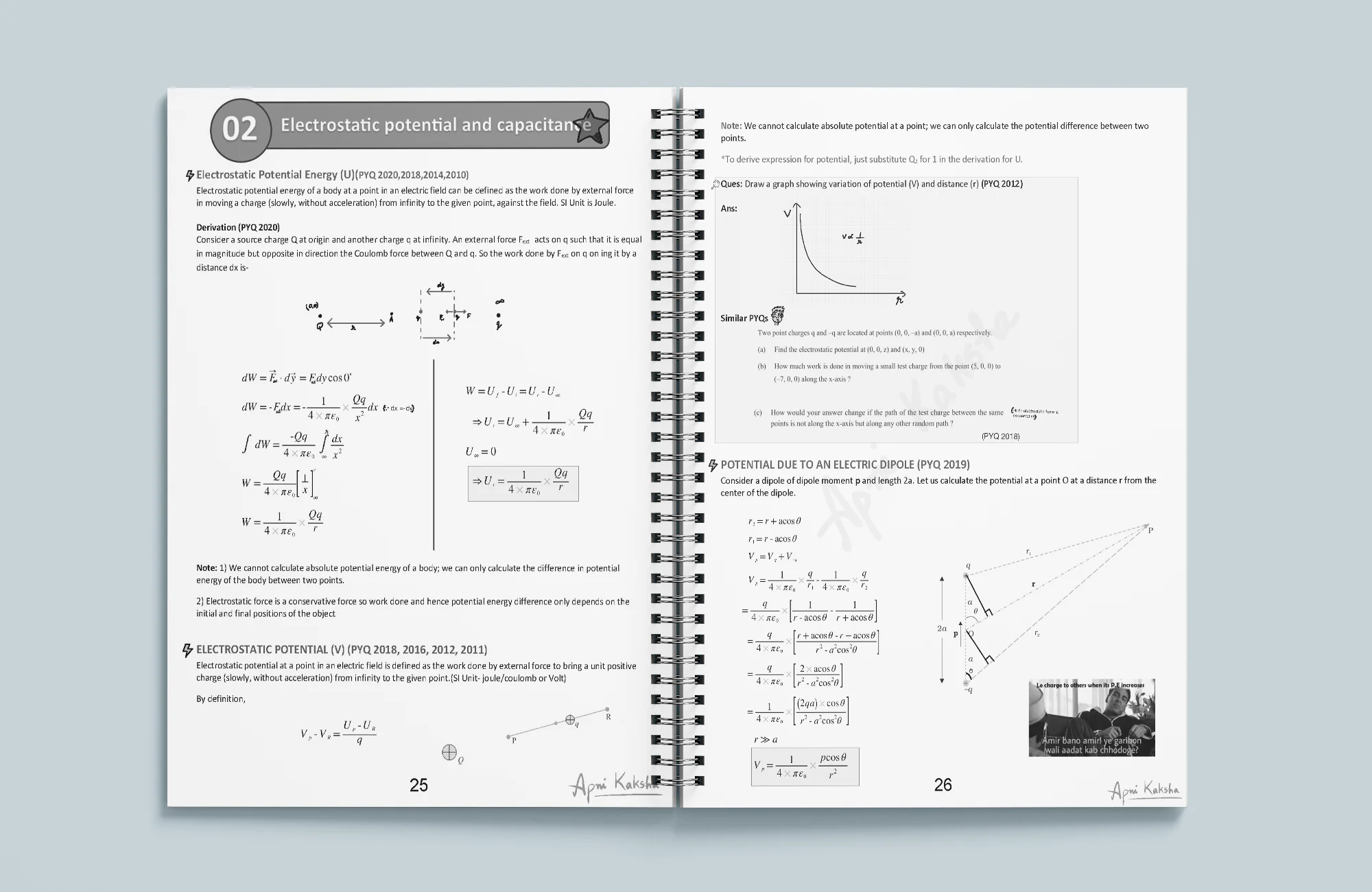 Class 12 Physics All Chapter Printed Notes ( With Wiro Binding) - Image 3