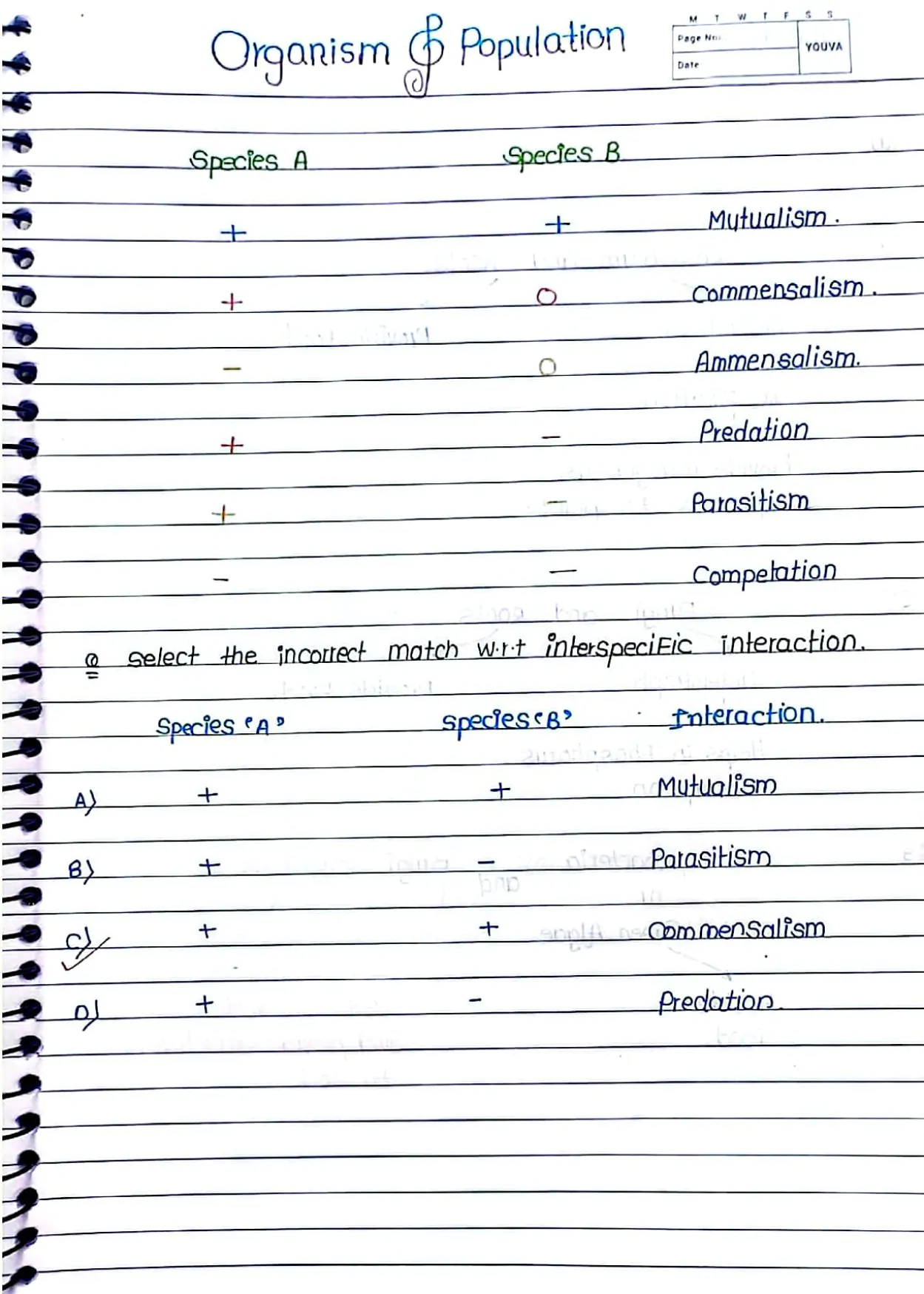 Organism_and_Population_Handwritten_Notes