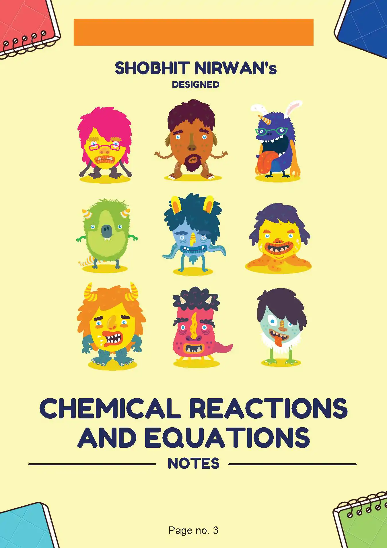 Class 10 Science ( Physics, chemistry, Biology) Colorful Printed Notes with PYQs - Shobhit Nirwan ( With Spiral Binding ) - Image 3