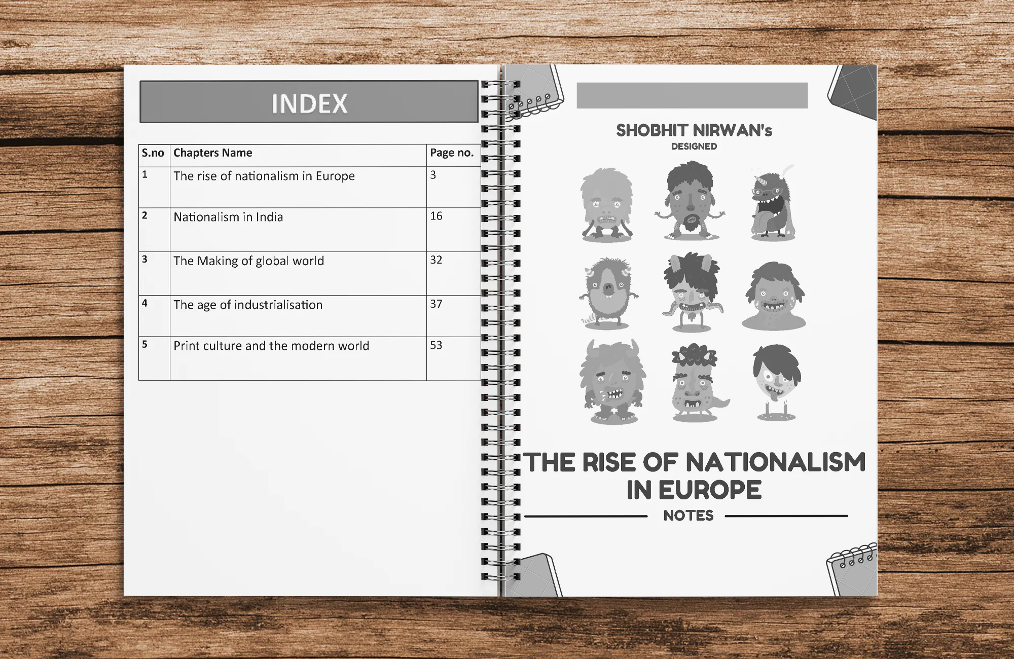 class 10 Civics, Geography, and History Combo Printed Notes (with wiro Binding) - Image 2