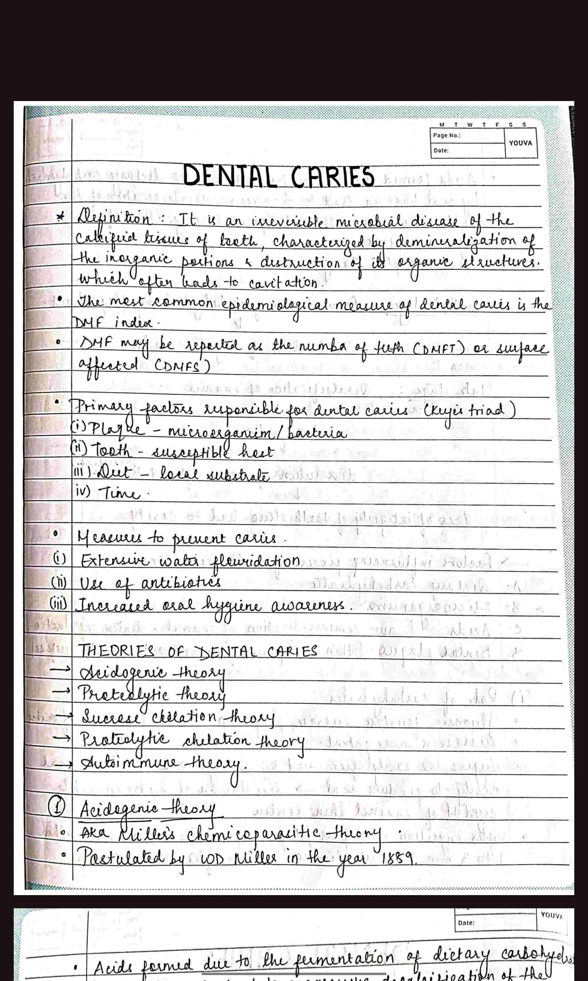 BDS 3rd year complete ORAL PATHOLOGY handwritten notes PDF - Image 4