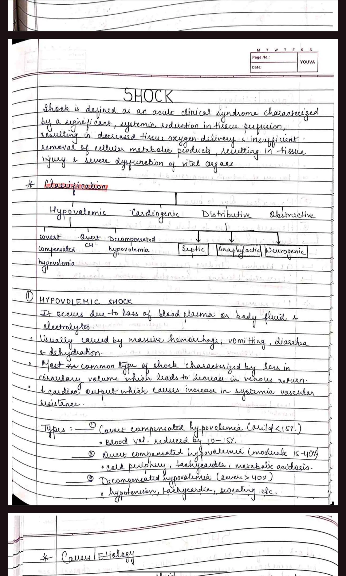 BDS 3rd year GENERAL SURGERY handwritten notes PDF - Image 2