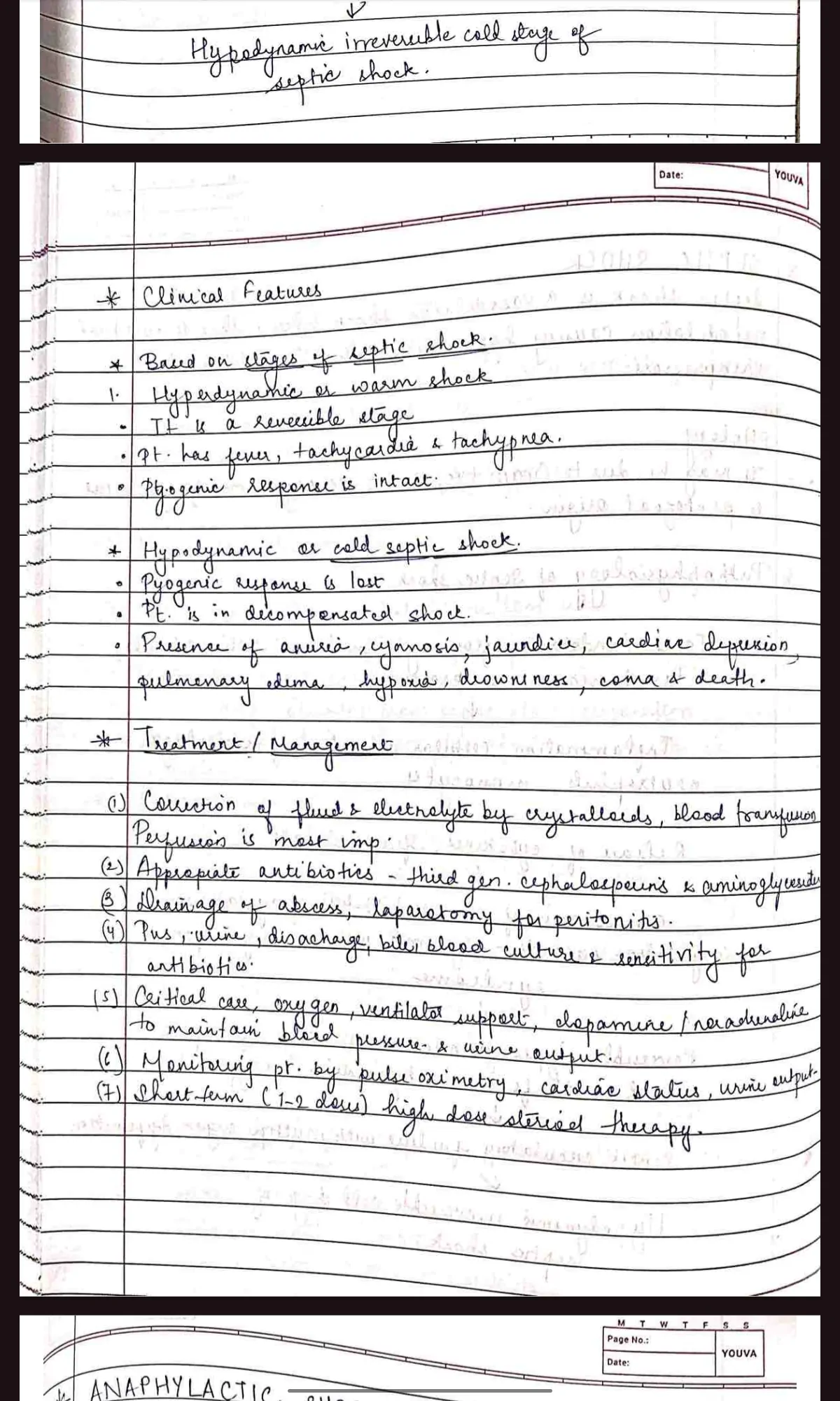 BDS 3rd year GENERAL SURGERY handwritten notes PDF - Image 3