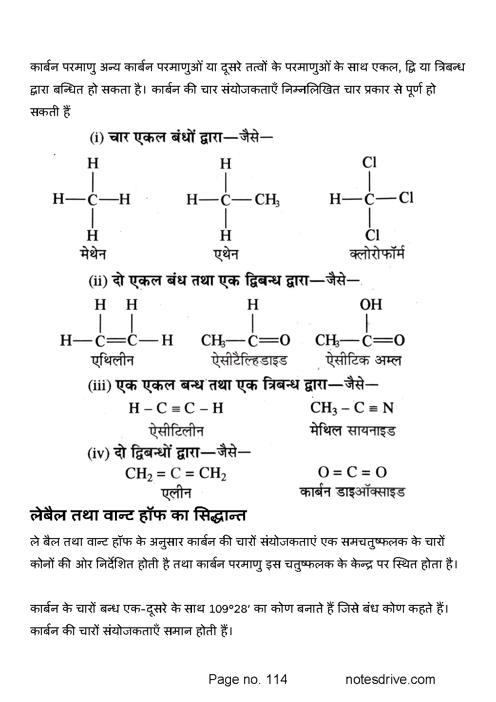 Class 11 Chemistry ( रसायन विज्ञान ) PDF Notes hindi medium - Image 6