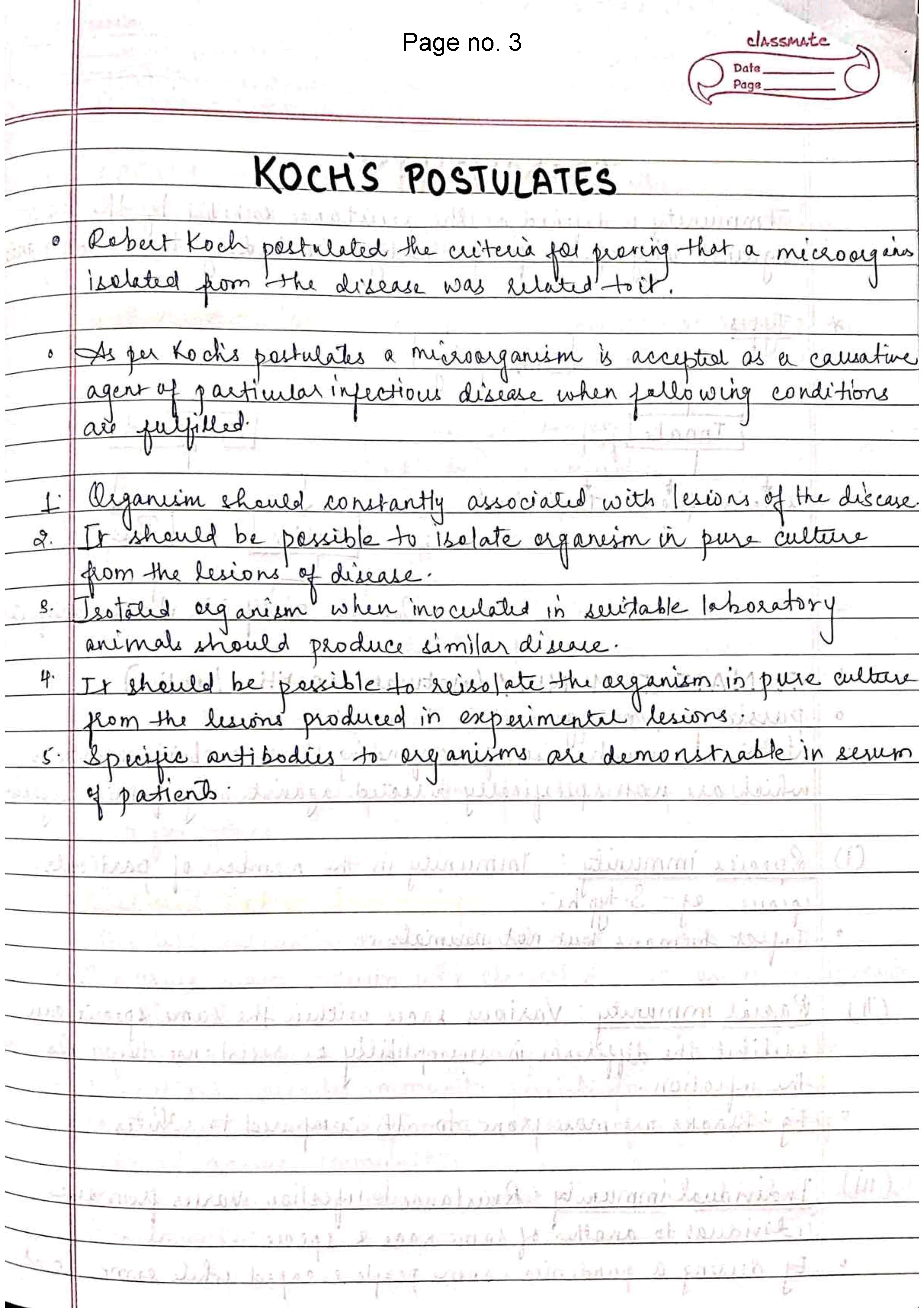 BDS 2nd year MICROBIOLOGY Handwritten Revision PRINTED notes for University exams 💯 (Spiral Binded) - Image 3