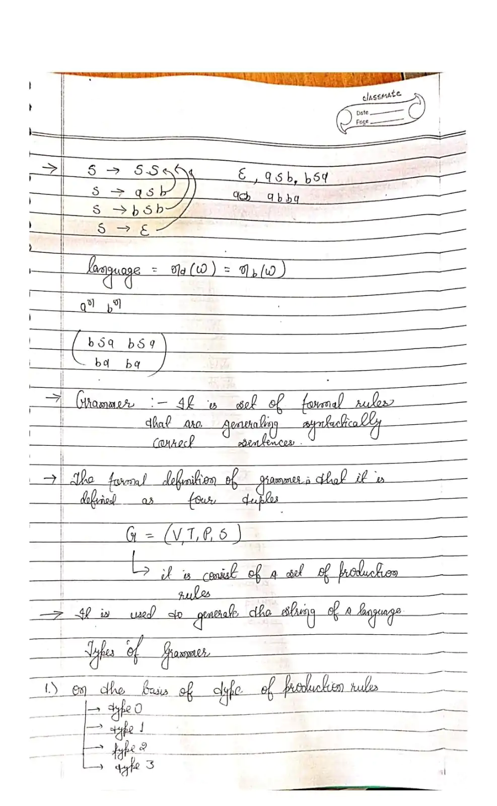 Theory of Computation (TOC) handwritten of KnowledgeGATE by Sanchit Jain Sir YouTube Channel || GATE || 5TH Semesterter || Sanchit Jain Sir || KnowledgeGATE . - Image 2
