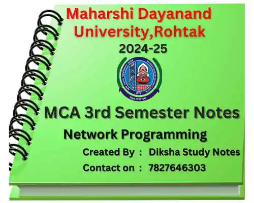 mca 3rd semester notes