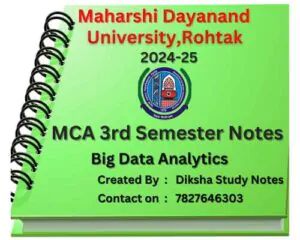 mca 3rd sem notes