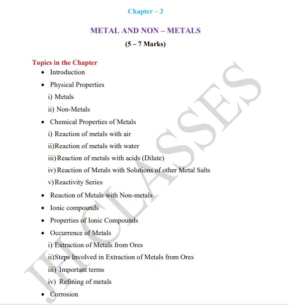 Metals and Non - Metals Full Concept Explanation with Solved Exercise and Last Five Years Solved Question Papers PDF Download by Dr. Juber Hawaldar (JH) - Image 2