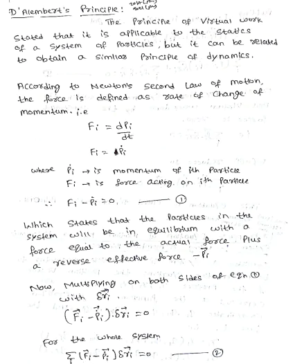 Lagrangian Formulation PDF Download by Dr. Juber Hawaldar (JH) - Image 4