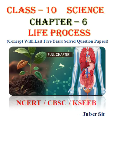Life Process Full Concept Explanation with Solved Exercise and Last Five Years Solved Question Papers PDF Download by Dr. Juber Hawaldar (JH)