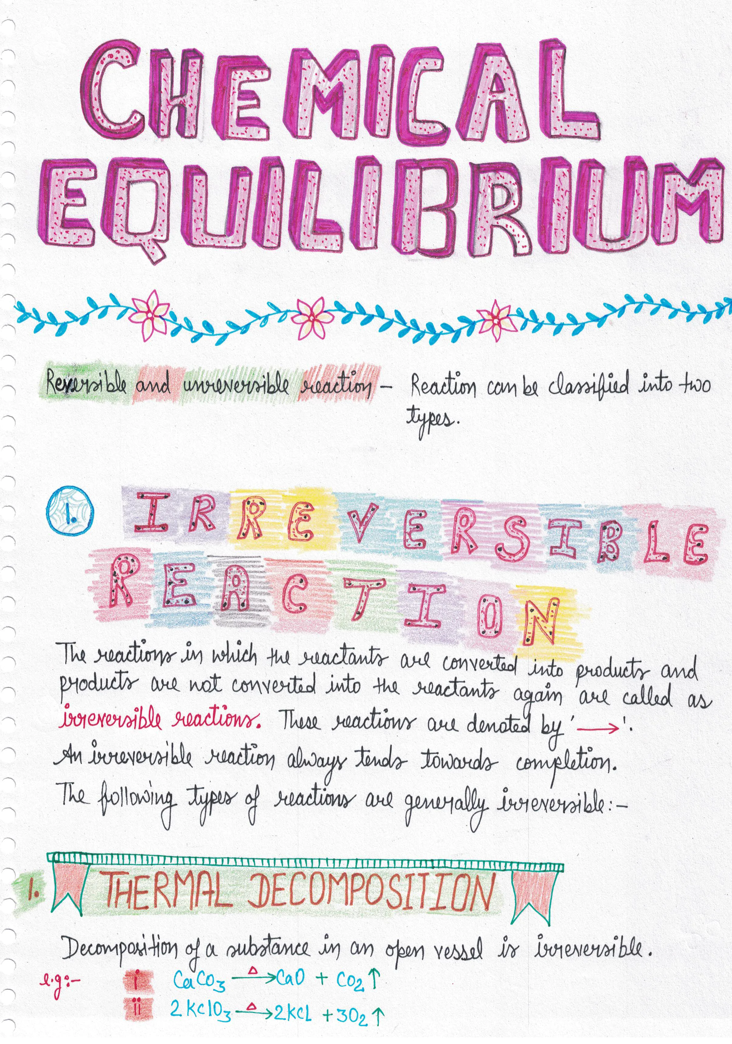 Chemistry Class 11 and 12 colorful Handwritten notes for IIT JEE | NEET | PDF - Image 6