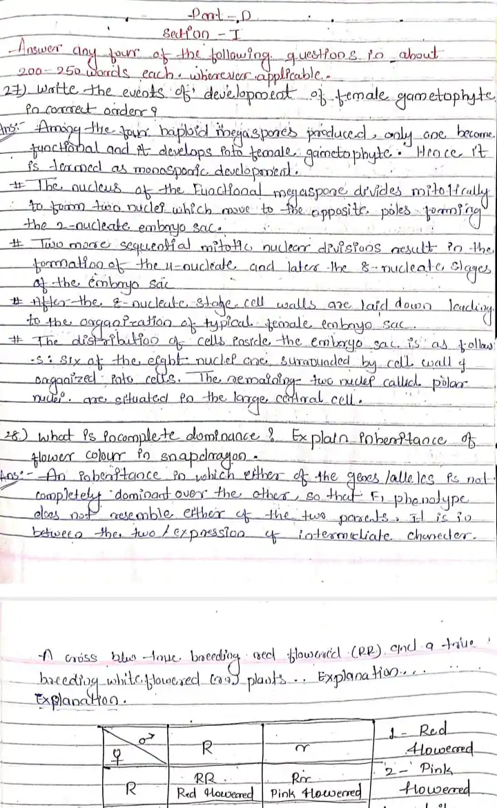 TH Biology class 12 previous year question paper solved july 2015 PDF - Image 3
