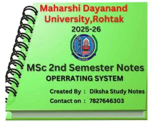 msc notes